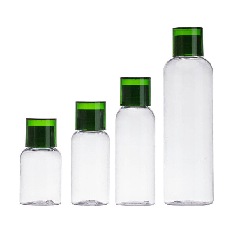 garrafas 250ml plásticas pequenas com manipulação de superfície de Frost dos tampões
