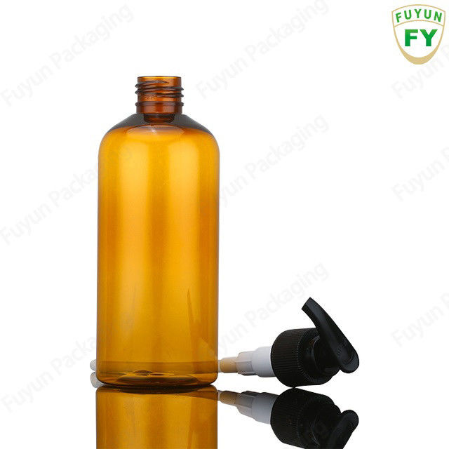 Garrafa Amber Color do distribuidor da bomba do champô 300ML para a loção do corpo