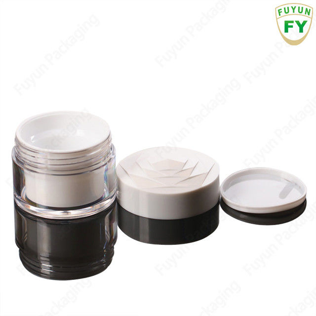Frasco cosmético acrílico de Fuyun, recipientes 20g de creme acrílicos