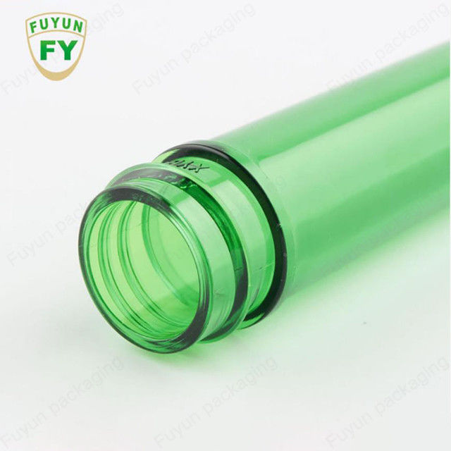 Pré-forma Moss Green New Material do ANIMAL DE ESTIMAÇÃO da garrafa do produto comestível 26g 28mm