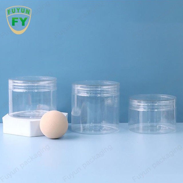 O amendoim do produto comestível põe manteiga frascos plásticos do ANIMAL DE ESTIMAÇÃO livre de BPA com a tampa superior 100ml 500ml do parafuso