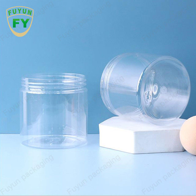 O amendoim do produto comestível põe manteiga frascos plásticos do ANIMAL DE ESTIMAÇÃO livre de BPA com a tampa superior 100ml 500ml do parafuso