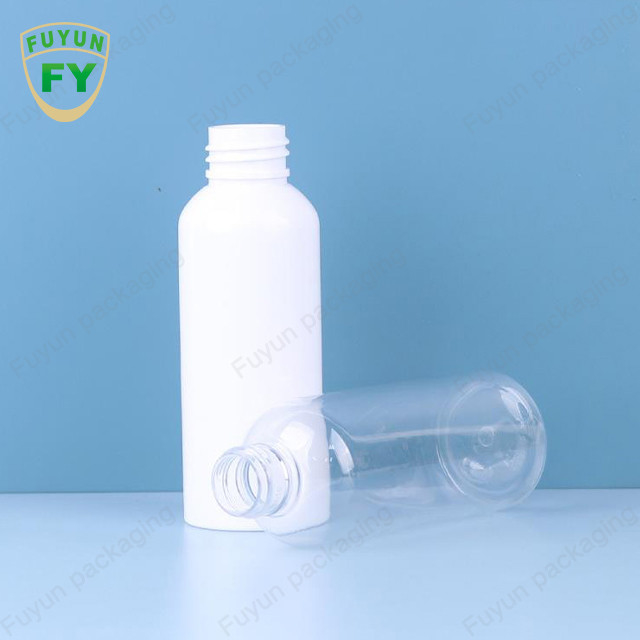 Garrafa fina do pulverizador do plástico da névoa do mini perfume claro de 80ml 100ml
