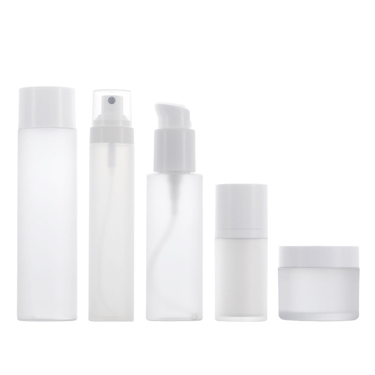 Recipiente cosmético luxuoso de Skincare do frasco de creme plástico UV do revestimento 50g