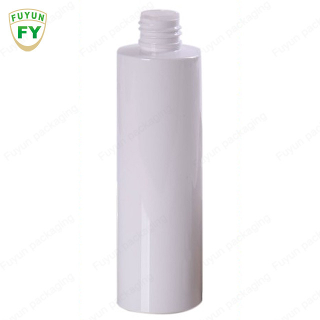 garrafa plástica líquida do tonalizador branco da cor 200ml com o tampão de parafuso da tira