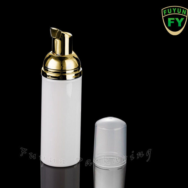 distribuidor cosmético da bomba 30ml, garrafas plásticas vazias brancas do distribuidor do sabão