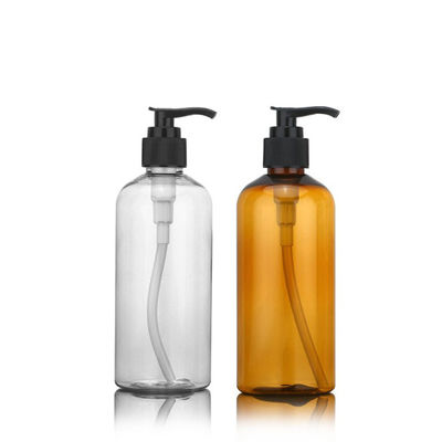 Garrafa Amber Color do distribuidor da bomba do champô 300ML para a loção do corpo