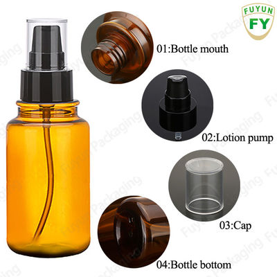 Garrafa vazia ambarina do pulverizador 5.7oz com o certificado do GV da bomba de pressão MSDS