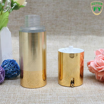 O distribuidor mal ventilado do ouro luxuoso engarrafa o LOGOTIPO do OEM 15ml
