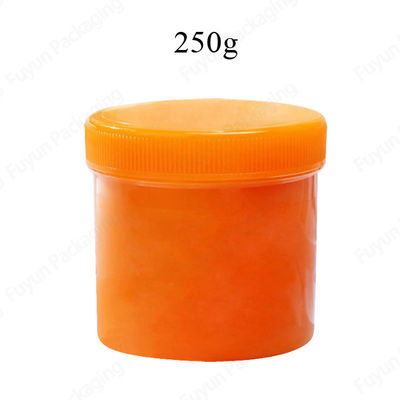 frascos do empacotamento 250g plástico, frascos de creme cosméticos amigáveis de Eco PP