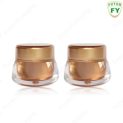 Frasco cosmético acrílico dobro da parede 7g para o empacotamento de creme facial