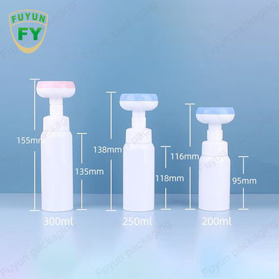 garrafa vazia de Paw Flower Head do quadrado da garrafa da bomba da espuma do sabão 500ml