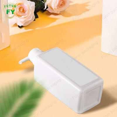 garrafa plástica clara branca Logo Printing do champô de 12.5oz 500ml