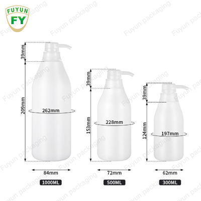 Bomba plástica 300ml 400ml 500ml 600ml da loção do Sanitizer da garrafa do gel do chuveiro do champô do ANIMAL DE ESTIMAÇÃO