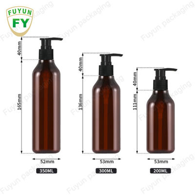 recipiente do óleo de cabelo da garrafa do distribuidor da bomba do champô de 400ml 500ml 600ml