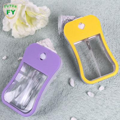 garrafa lisa da bomba do pulverizador do cartão de crédito 20ml para o Sanitizer da mão do álcool
