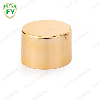 Empacotamento cosmético cilíndrico vazio da garrafa 50ml do pulverizador do ANIMAL DE ESTIMAÇÃO do tampão do ouro