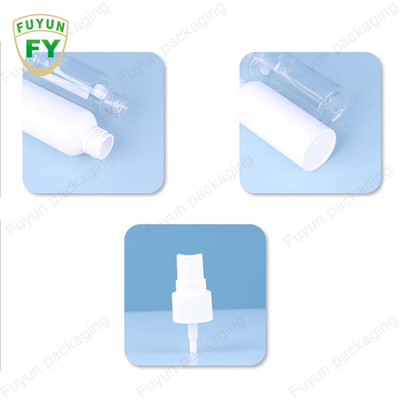 Garrafa fina do pulverizador do plástico da névoa do mini perfume claro de 80ml 100ml