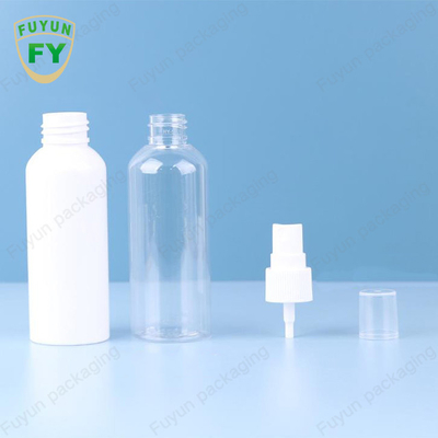 Garrafa fina do pulverizador do plástico da névoa do mini perfume claro de 80ml 100ml