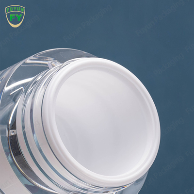 o empacotamento de plástico de 30g 50g range a garrafa facial acrílica do distribuidor do creme do olho