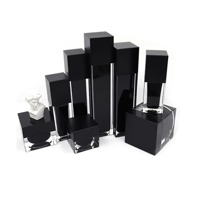 Da forma clara do retângulo da cor do preto de Fuyun 15ml/30ml/60ml/100ml/120ml/15g/30g/50g/100g garrafa dobro plástica acrílica da parede