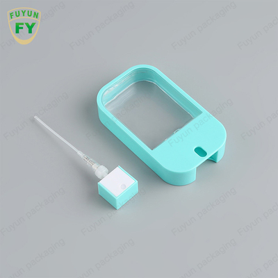 tamanho plástico do bolso da garrafa do pulverizador de perfume 30ml para a cor azul do pulverizador do Sanitizer da mão