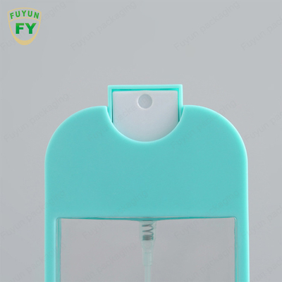 tamanho plástico do bolso da garrafa do pulverizador de perfume 30ml para a cor azul do pulverizador do Sanitizer da mão