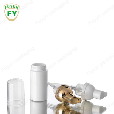 garrafa da bomba da espuma do ouro de 30ml 50ml 80ml com tampão claro