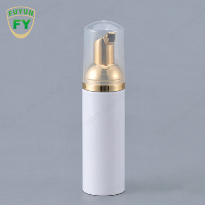 garrafa da bomba da espuma do ouro de 30ml 50ml 80ml com tampão claro