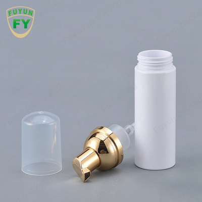 garrafa da bomba da espuma do ouro de 30ml 50ml 80ml com tampão claro