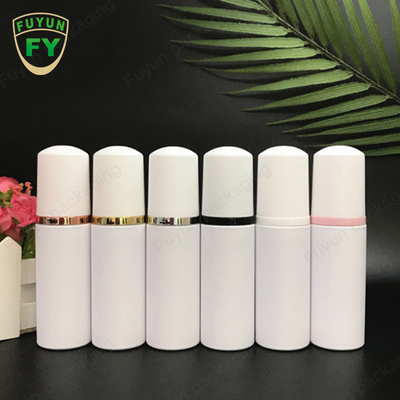 garrafa da bomba da espuma do ouro de 30ml 50ml 80ml com tampão claro