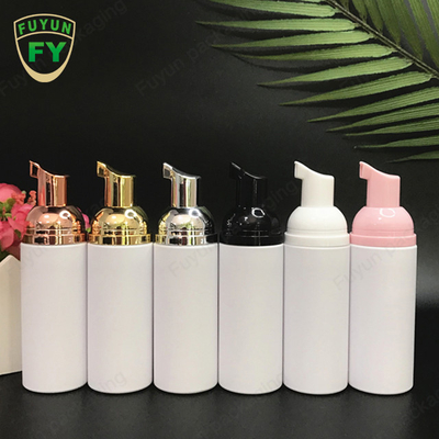 garrafa da bomba da espuma do ouro de 30ml 50ml 80ml com tampão claro