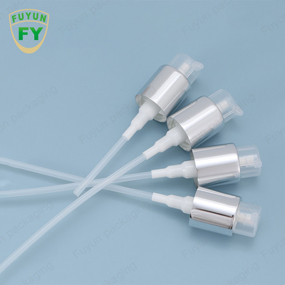 a bomba plástica de 75ml 100ml 250ml engarrafa o recipiente de prata da bomba da loção do tonalizador do soro
