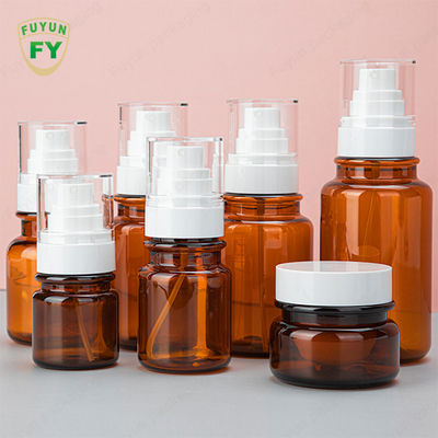 a bomba plástica do soro de 30g 40ml 60ml engarrafa o frasco dobro do ANIMAL DE ESTIMAÇÃO da parede