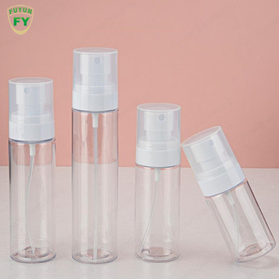 da garrafa cosmética do pulverizador de 80ml 100ml Skincare ombro liso