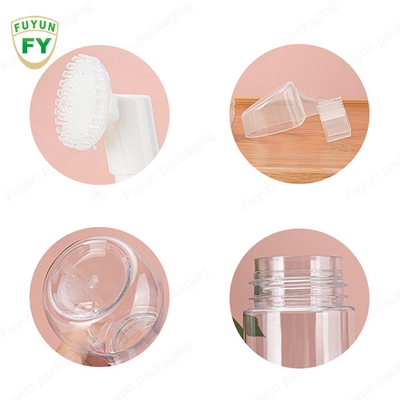 Garrafa de carimbo quente da bomba da espuma 150ml com cabeça da escova do silicone