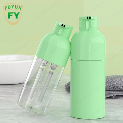 250ml vazio dois em uma garrafa de embalagem plástica do champô da cor do cabelo da tintura de cabelo do preto do hairdye