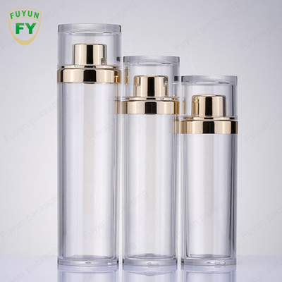 Grupo acrílico feito sob encomenda 30ml 100ml 120ml Skincare do frasco da garrafa da bomba do pulverizador da loção